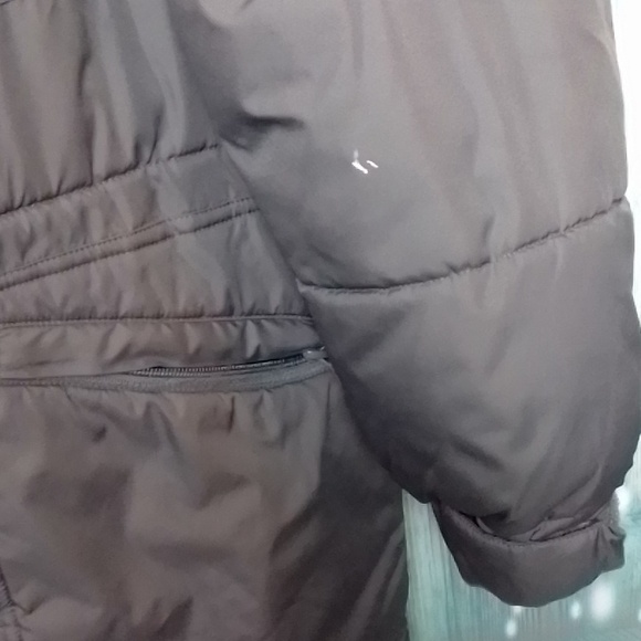 Makaveli branded Tupac long puffer coat XL gray - Picture 15 of 16